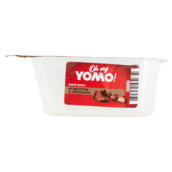 Oh my Yomo! Yogurt Bianco Più Biscottini al Cioccolato 140 g