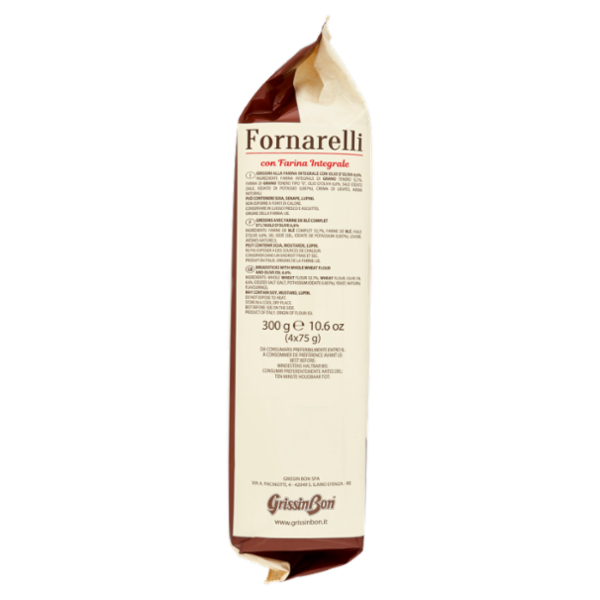 GrissinBon Fornarelli con Farina Integrale 4 x 75 g
