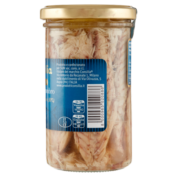 Consilia Optima Filetti di Sgombro all'Olio di Oliva 250 g