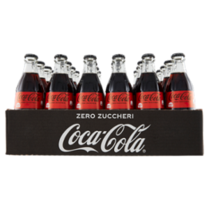 COCA-COLA Zero Zuccheri Vetro 24 x 330 Ml