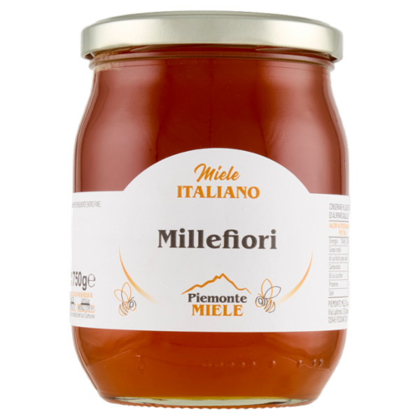 Piemonte Miele Miele Italiano Millefiori 750 g