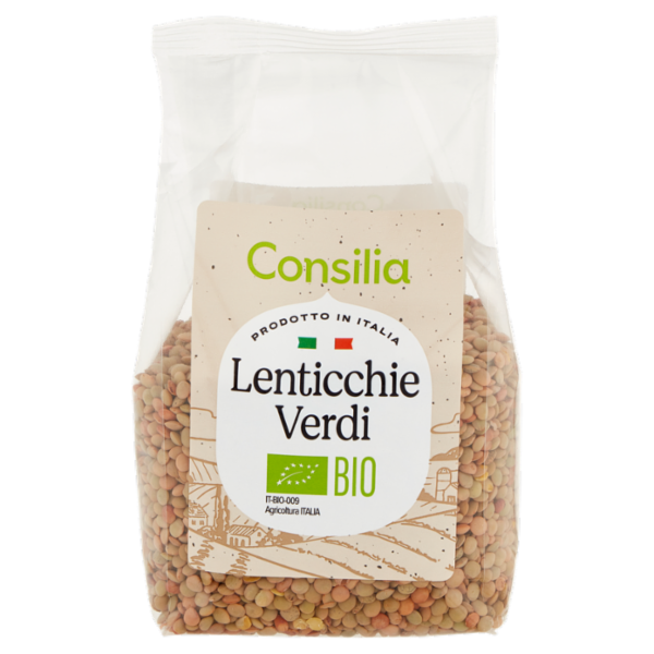 Consilia Legumi Secchi Lenticchie Verdi Biologiche 300 g