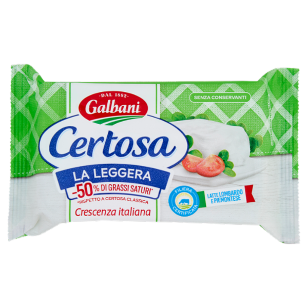 Galbani Certosa la Leggera Crescenza italiana 165 g