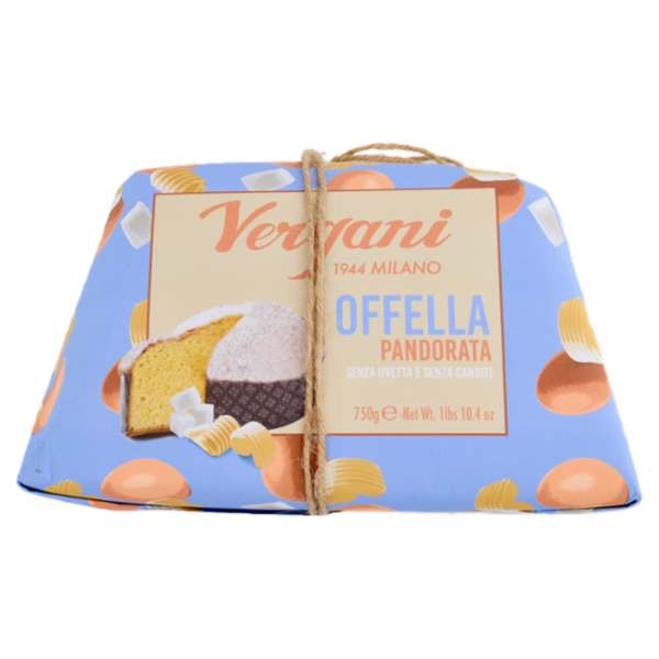 Vergani Offella Pandorata Senza Uvetta e Senza Canditi 750 g