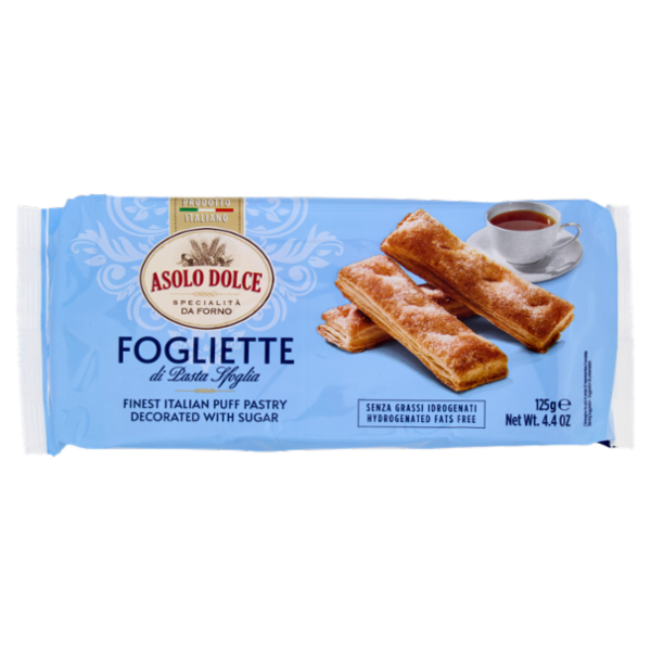Asolo Dolce Fogliette di Pasta Sfoglia 125 g