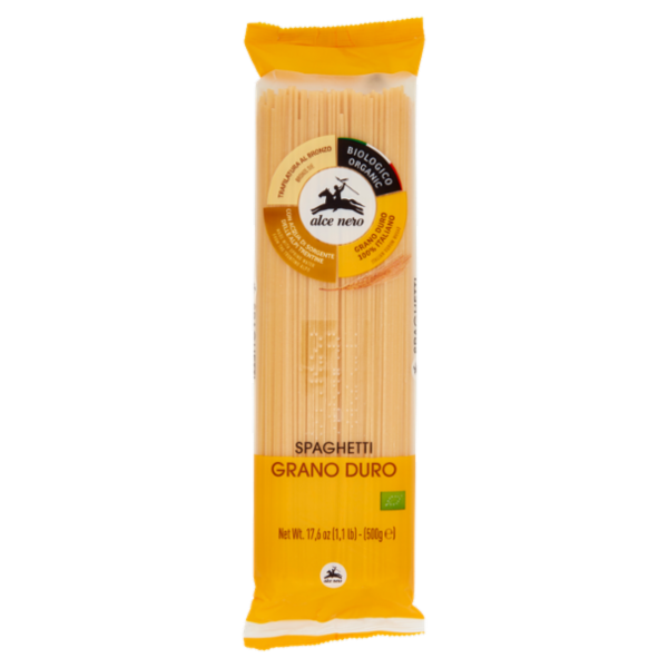 alce nero Spaghetti Grano Duro 500 g