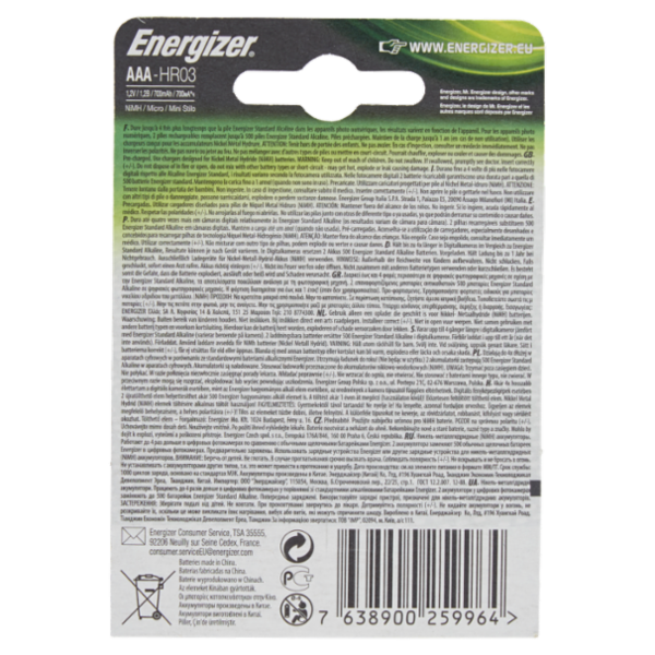 Energizer Power plus AAA 2 pezzi