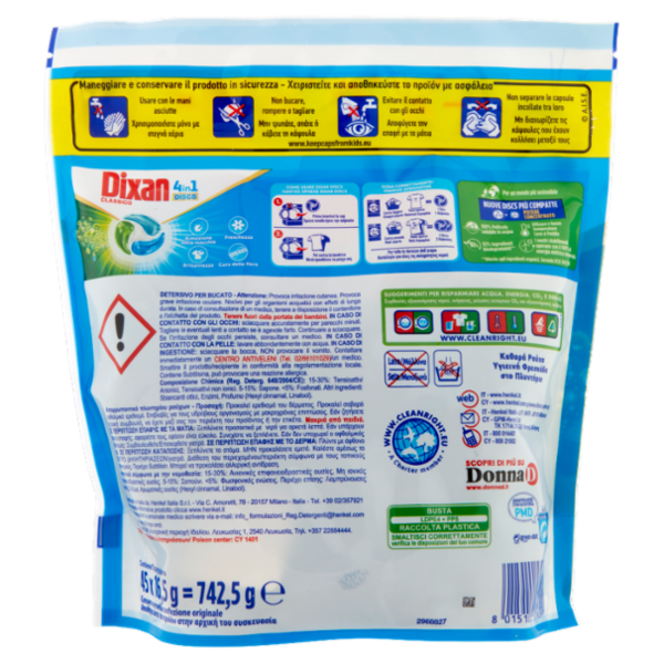 DIXAN Discs Classico 45pz (742,5g)