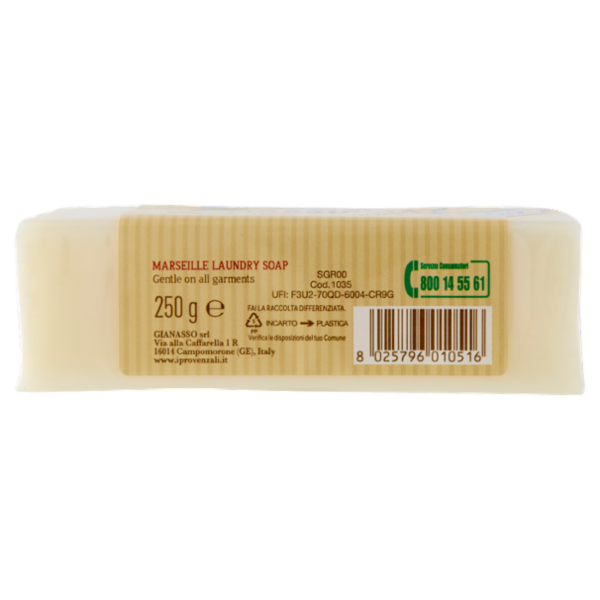 I Provenzali Sapone da Bucato Marsiglia con Olio d'Oliva 250 g