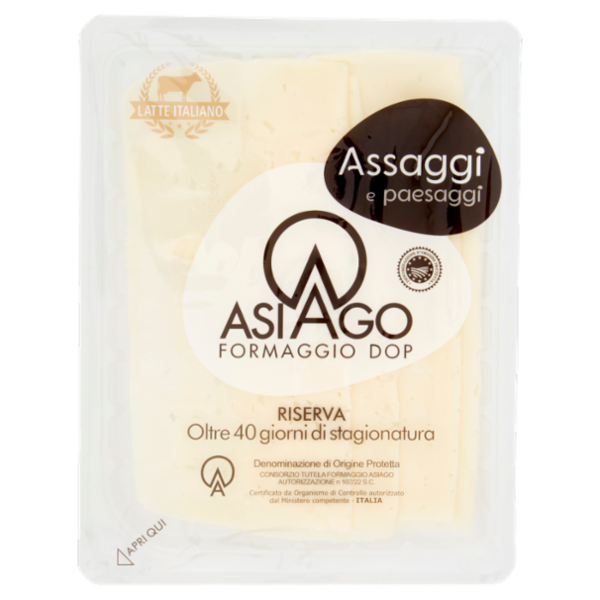 Assaggi e paesaggi Formaggio Asiago DOP Riserva 90 g
