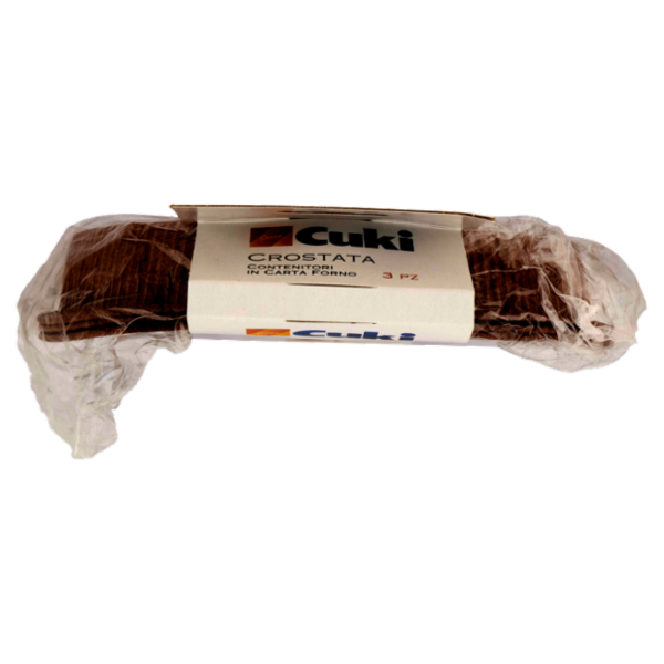 Cuki Cuoce Crostata Contenitori in Carta Forno 3 pz