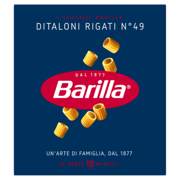 Barilla Pasta Ditaloni Rigati n.49 500g