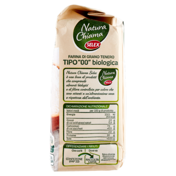 Selex Natura Chiama Farina di Grano Tenero Tipo 