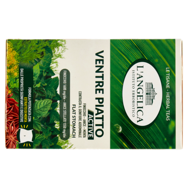 L'Angelica Le Tisane Ventre Piatto Active 18 Filtri 36 g
