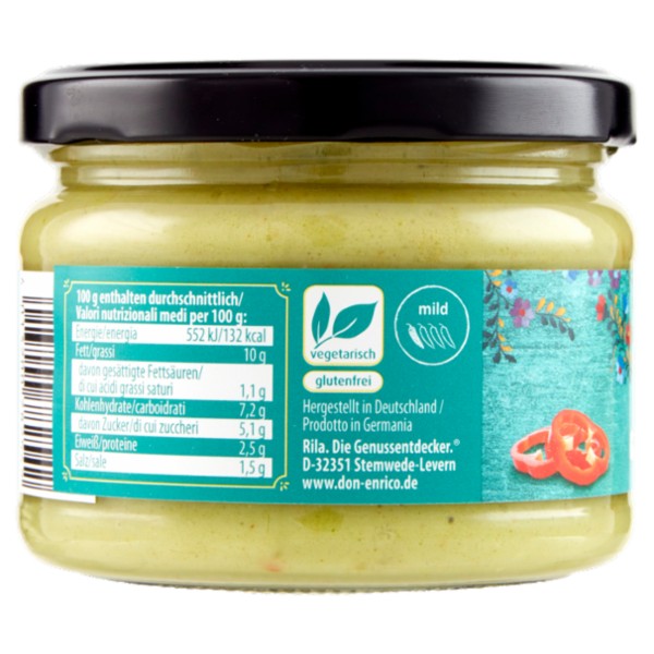 Don Enrico México Guacamole Dip 250 g