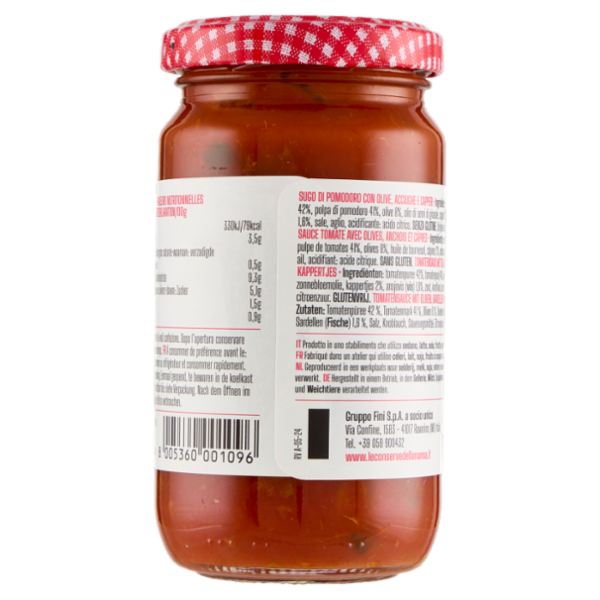 Le Conserve della Nonna Puttanesca 190 g