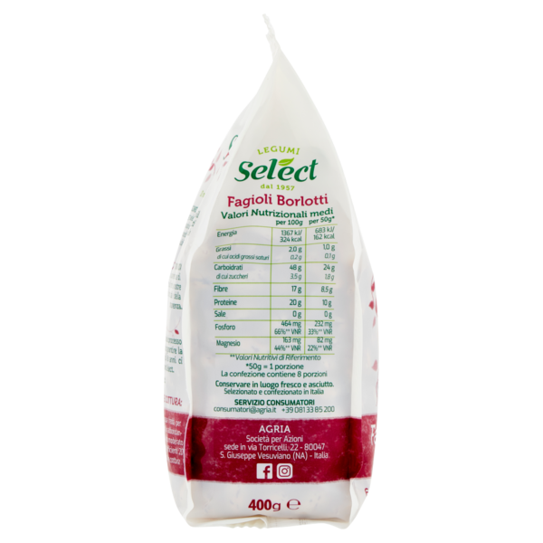 Select Selezioni dal Mondo Fagioli Borlotti 400 g