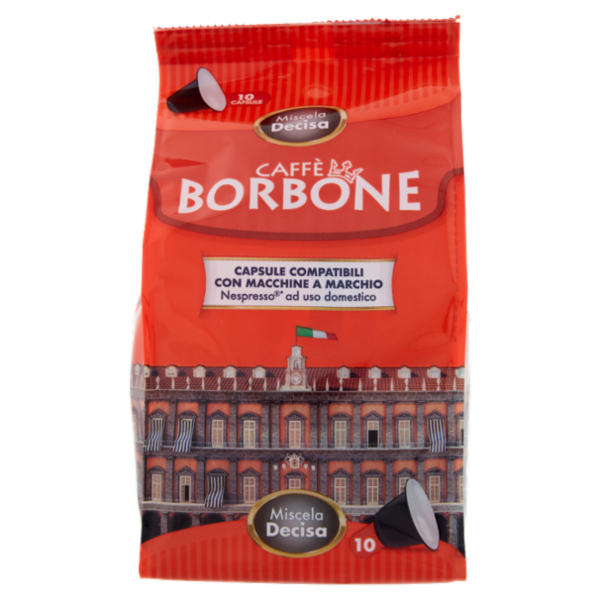 Caffè Borbone Miscela Decisa Capsule Compatibili Nespresso* 10 x 5 g