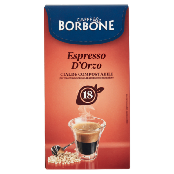 Caffè Borbone Espresso d'Orzo Cialde Compostabili 18 x 6 g