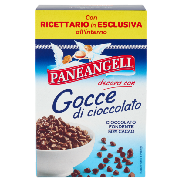 PANEANGELI decora con Gocce di cioccolato 125 g