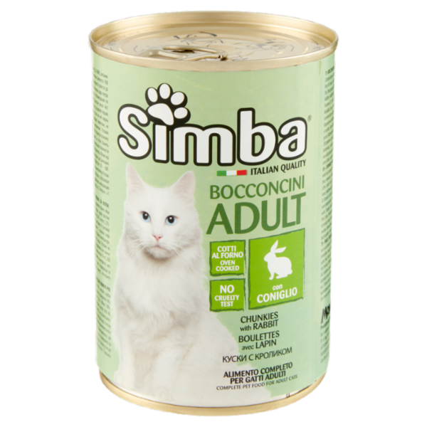Simba Bocconcini Adult con Coniglio 415 g