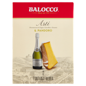 Balocco Fontanafredda Asti DOCG 75 Cl & Pandoro 750 g
