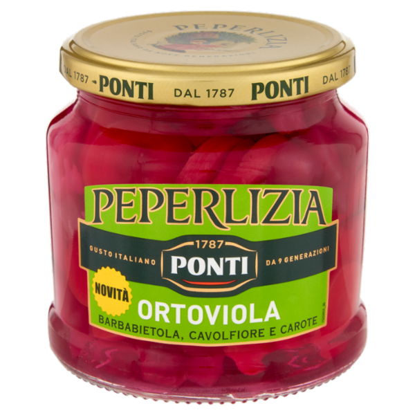 Ponti Peperlizia Ortoviola Barbabietola, Cavolfiore e Carote 350 g