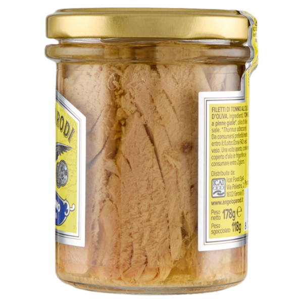 Angelo Parodi Filetti di Tonno in Olio d'Oliva 178 g