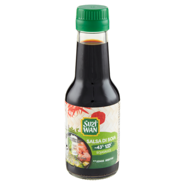 Suzi Wan Salsa di Soia -43% di sale⁽ ⁾143 ml