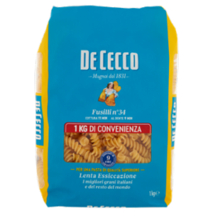 De Cecco Fusilli N°34 1 Kg