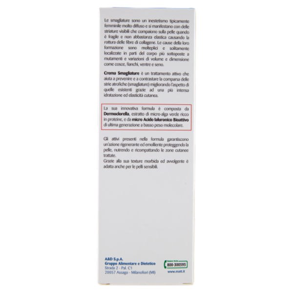 Matt Divisione Pharma Crema Smagliature Elasticizzante 200 ml