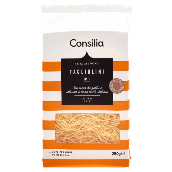 Consilia Pasta all'Uovo Tagliolini N.1 250 g