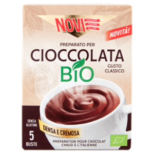Novi Preparato Per Cioccolata Gusto Classico Bio 5 x 25 g