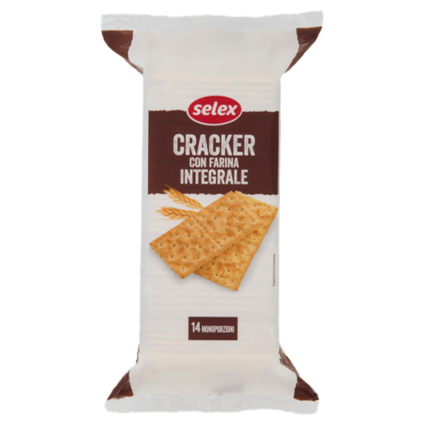 Selex Cracker con Farina Integrale 14x36 g