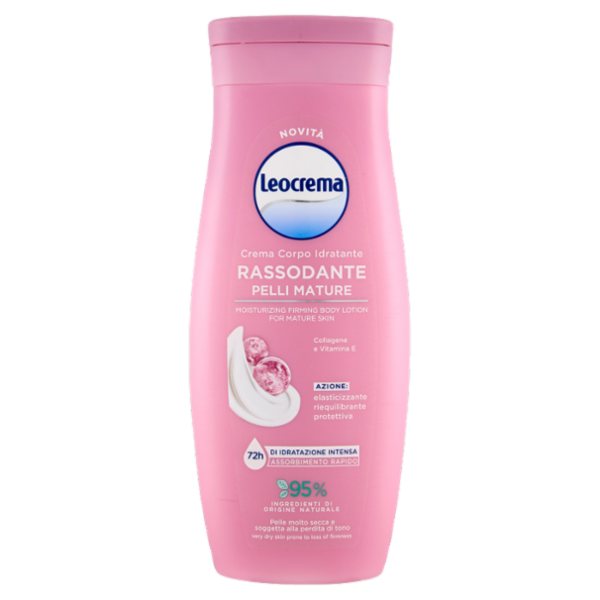 Leocrema Crema Corpo Idratante Rassodante Pelli Mature 250 ml