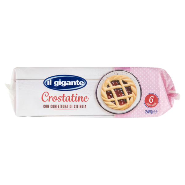 IL GIGANTE Crostatine con Confettura di Ciliegia 6 x 40 g