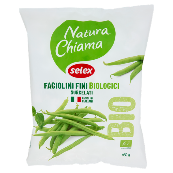Selex Natura Chiama Fagiolini Fini Biologici Surgelati 450 g
