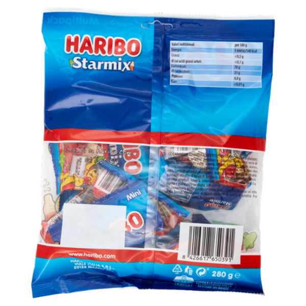 Haribo Starmix 7 Mini Bustine 280 g