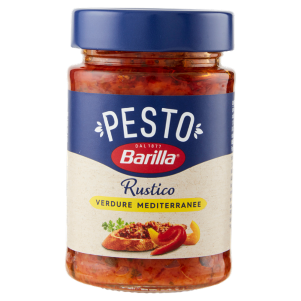 Barilla Pesto Rustico Mediterraneo Pasta e Bruschetta 200 g