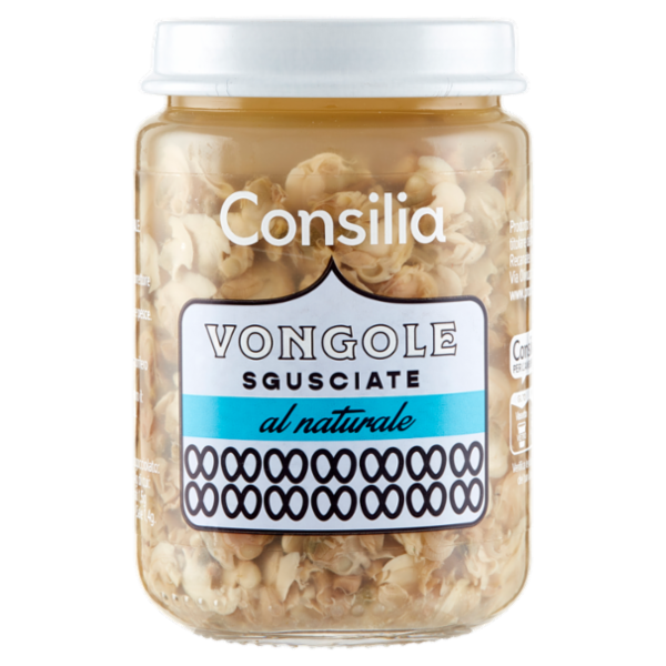Consilia Vongole Sgusciate al Naturale 130 g