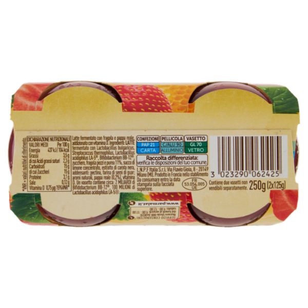 KYR Fragola con Pappa Reale 2 x 125 g