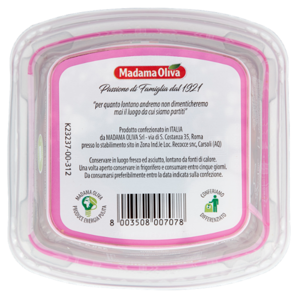Madama Oliva il Frutto d'Italia Olive Itrana 480 g