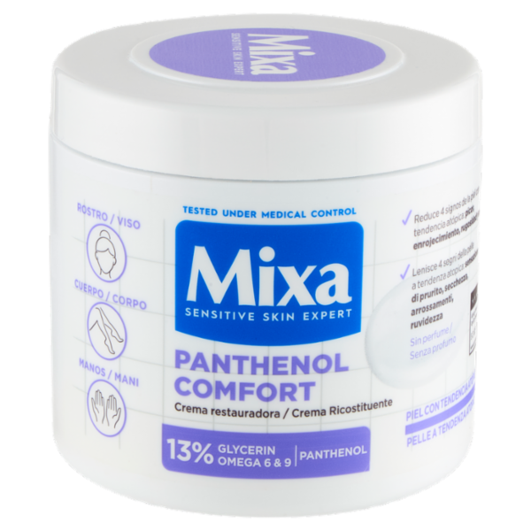 Mixa Panthenol Comfort Crema Ricostituente 400 ml