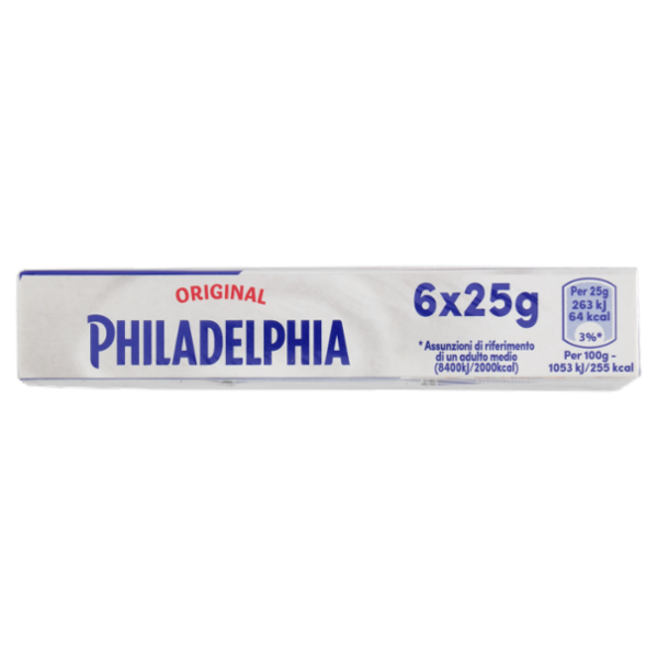 Philadelphia Original formaggio fresco spalmabile - 6x25g