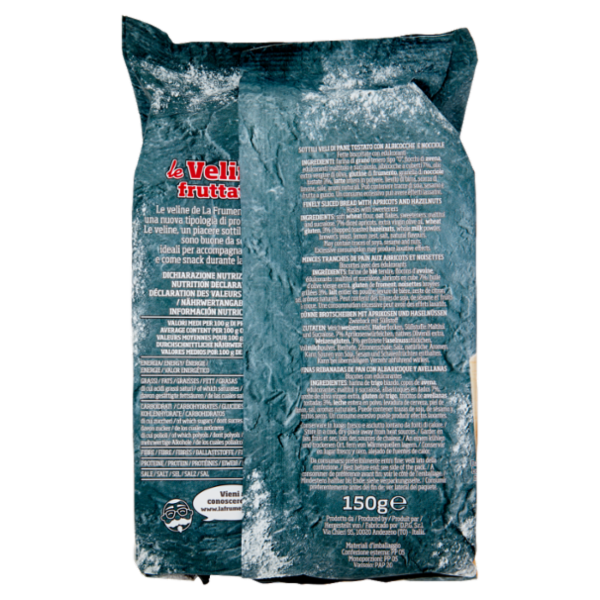 La Frumenteria le Veline fruttate 24 fette 150 g
