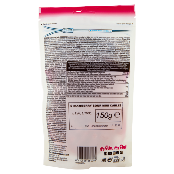 Fini Sour Mini Cables 150 g