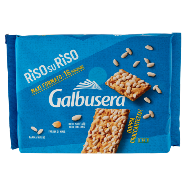 Galbusera RisosuRiso Doppia Croccantezza! 16 x 31,7 g