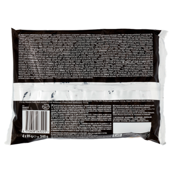 Sheba Nature's Collection Cibo Umido Gatto Selezione Assortita in Salsa 4 bustine da 85g