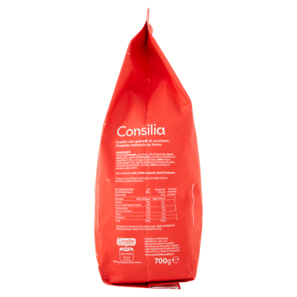 Consilia Frollini con Granelli di Zucchero 700 g
