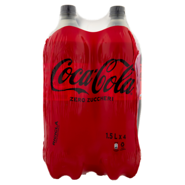 Coca-Cola Zero PET 4 x 1,5 L